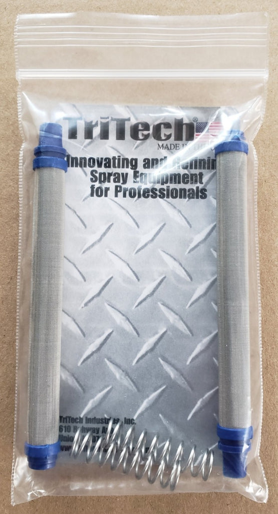 TriTech Fine / Blue 150 Mesh Gun Filters 2/Pk - Total Finishing Supplies