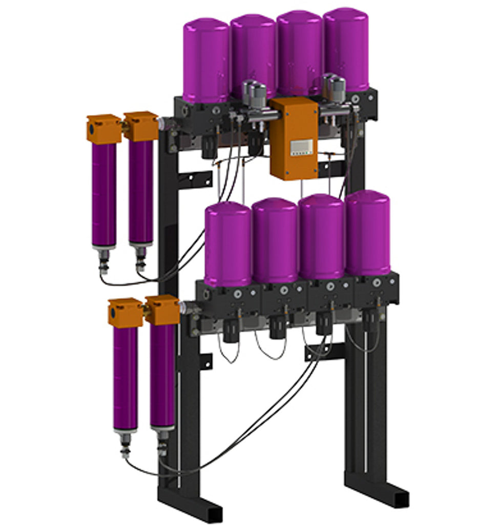 Ultra Regenerative Dryers - Rail Mounted - Total Finishing Supplies