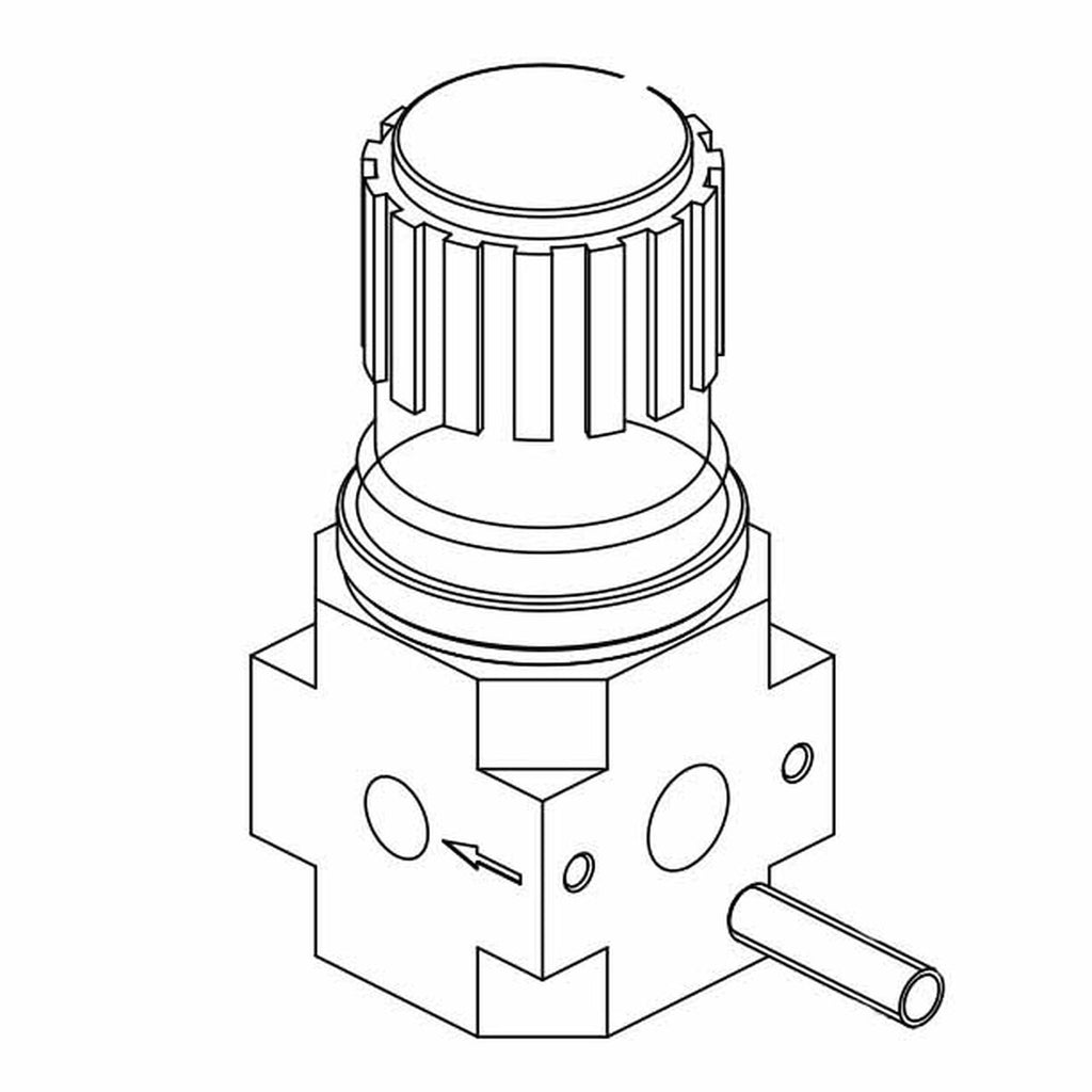 Wagner Pressure Regulator Valve, 4" for Wagner IceBreaker 40-150 Piston Pump - Total Finishing Supplies