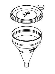 Wagner Powder Cup (5 Pack) For Pem-X1 Coating Gun (2324140)