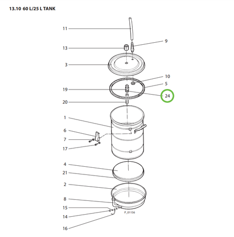 Wagner O-Ring - Total Finishing Supplies