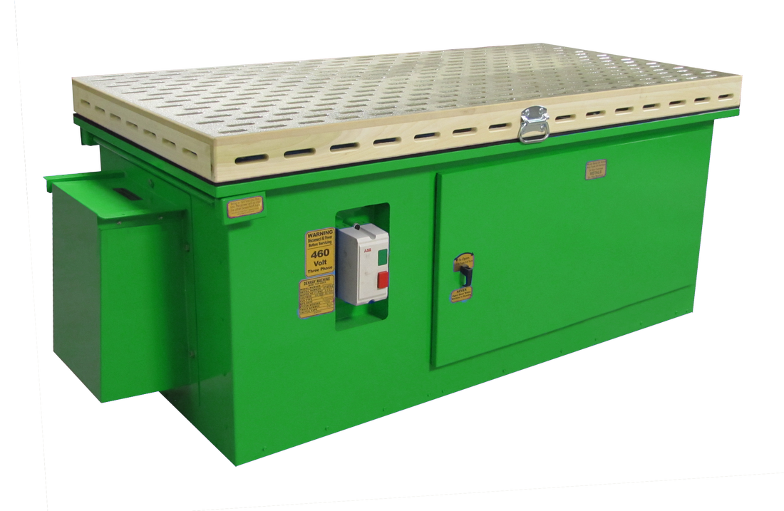 Denray Downdraft Table Model 3672 - Total Finishing Supplies