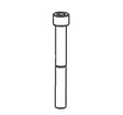 1/4-28 X 2" SOC. SCREW PLATED - Total Finishing Supplies