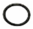 O-Ring, Black, 15.0 X 1.5mm - Total Finishing Supplies