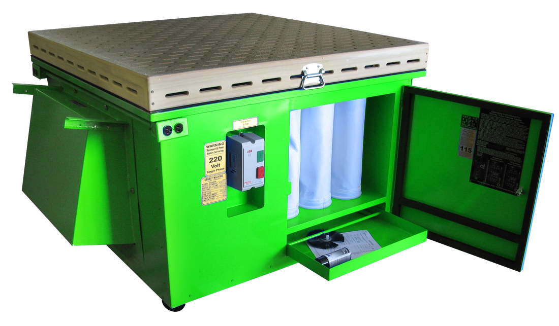 Denray Downdraft Table Model 4800 - Total Finishing Supplies