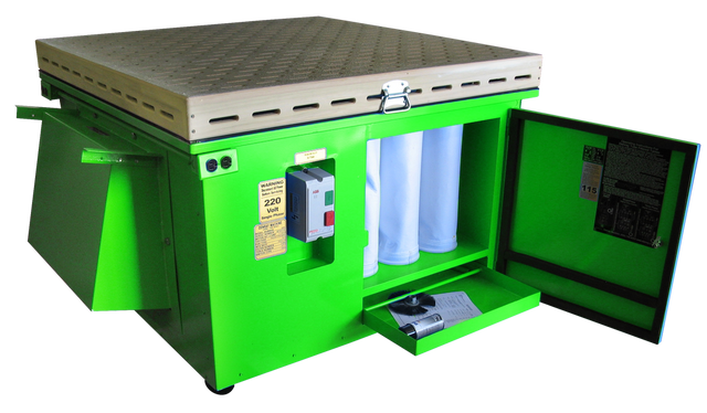 Denray Downdraft Table Model 4800 - Total Finishing Supplies