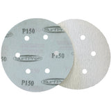 6 Surfprep Film Discs (Hook & Loop) 60 / Hole For Vacuum Sanders