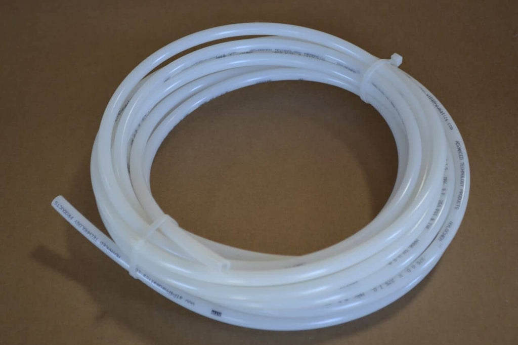 White Nylon Hose Od 3/8 X 25 Becca Parts