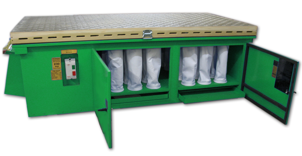 Denray Downdraft Cartridge Filter System Model 2872B - Total Finishing Supplies