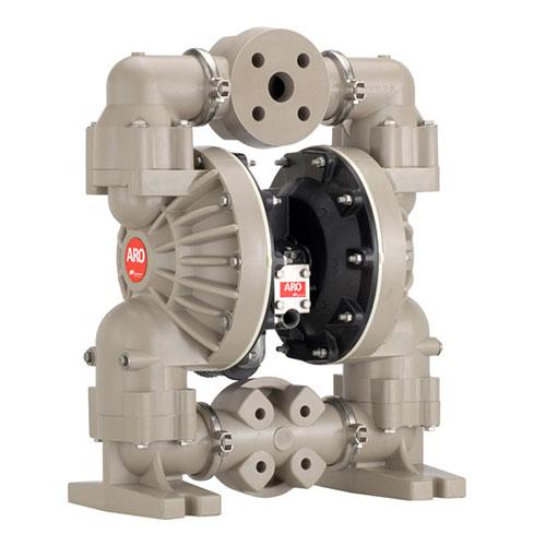 Pro Series 1-1/2 Non-Metallic Diaphragm Pump 100 Gpm Aluminum Center Poly Caps & 3-Piece Manifold