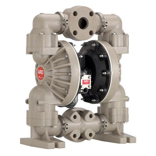 Pro Series 2 Non-Metallic Diaphragm Pump 145 Gpm Aluminum Center Poly Caps & 3-Piece Manifold