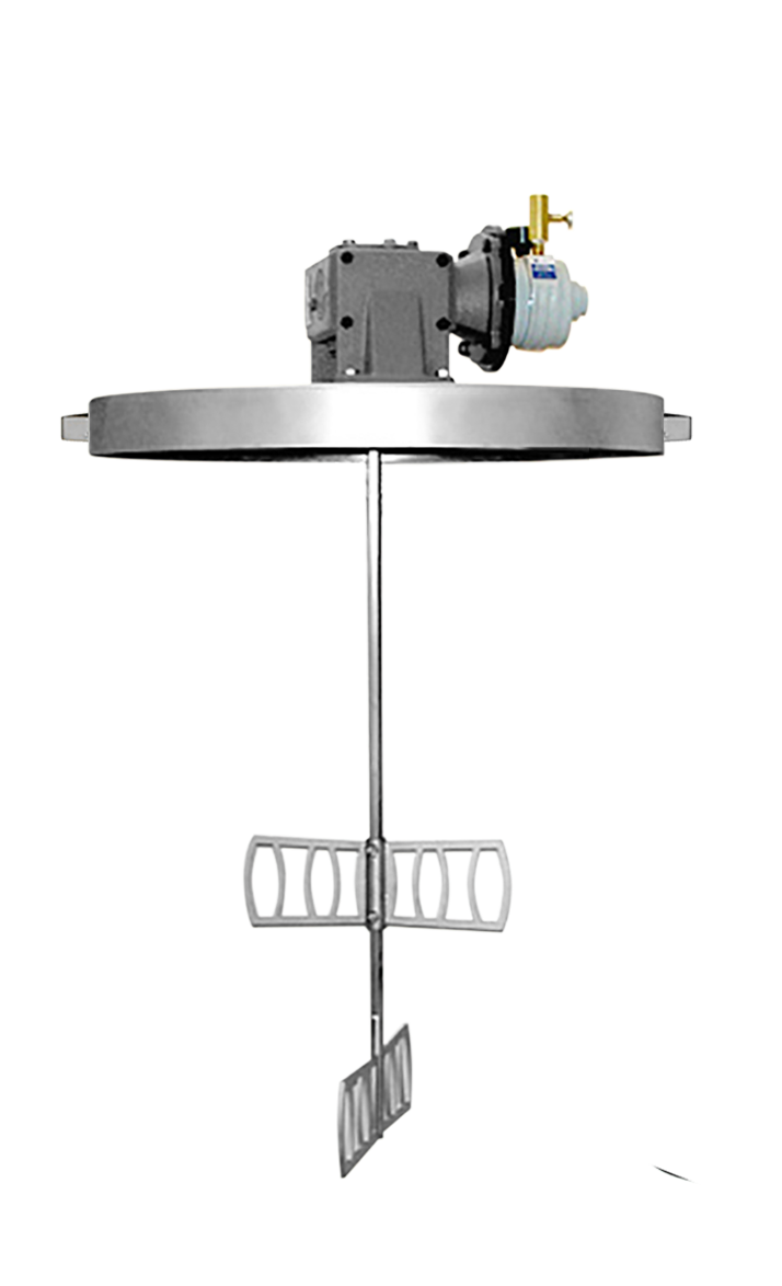 Heavy Duty Back Geared Mixer Unit W/ Cover Agitator