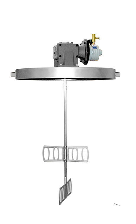 Heavy Duty Back Geared Mixer Unit W/ Cover Agitator