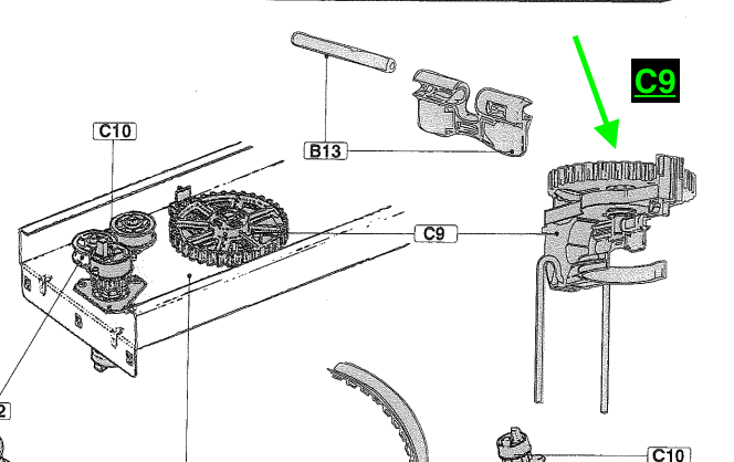 Fillon Quick Link Assembly, QL Drive Block - Total Finishing Supplies