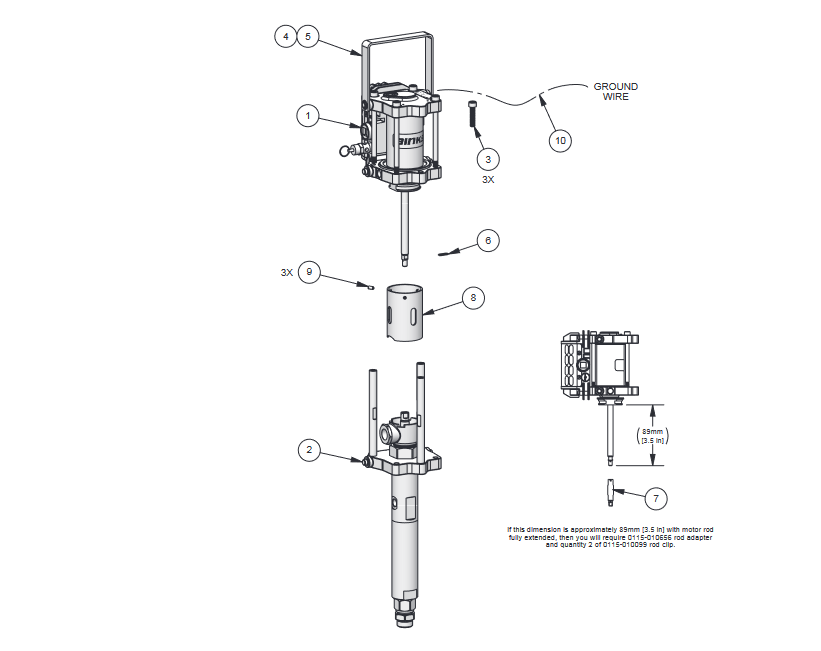 Binks Bare MX412 Series Air Assist Airless Piston Pumps - Total Finishing Supplies