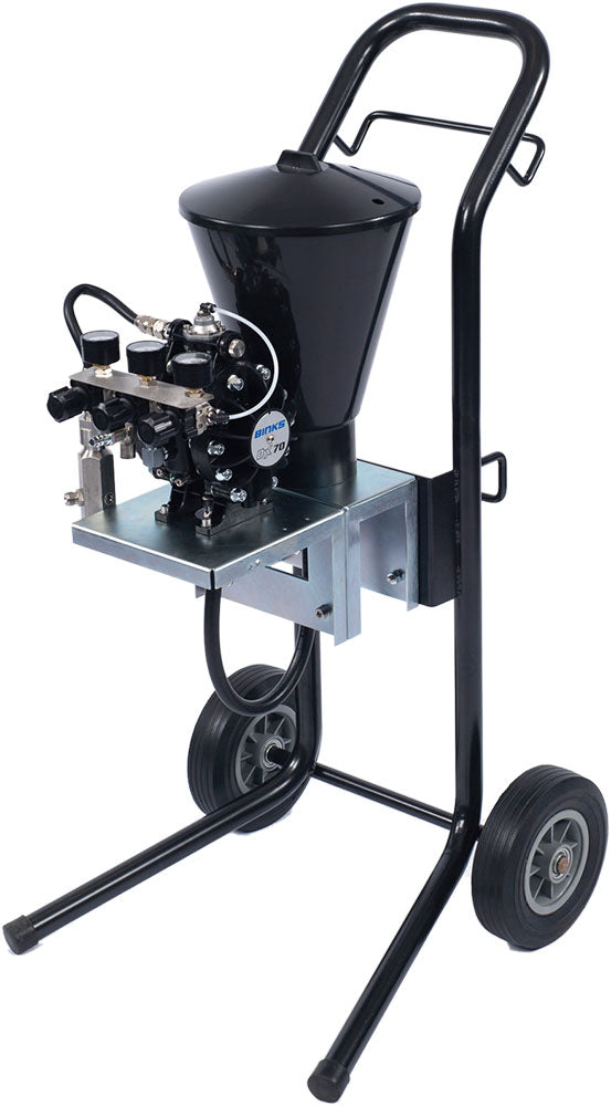 DX70R Pump, Cart Mount - Total Finishing Supplies