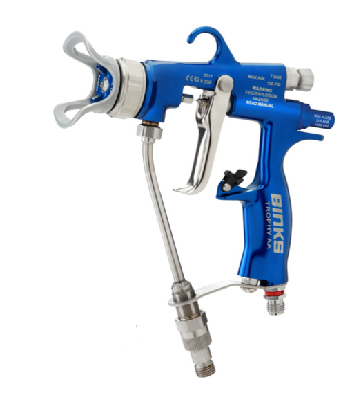 Binks Trophy AA Series 1600 Air Assisted Airless Spray Guns - Total Finishing Supplies