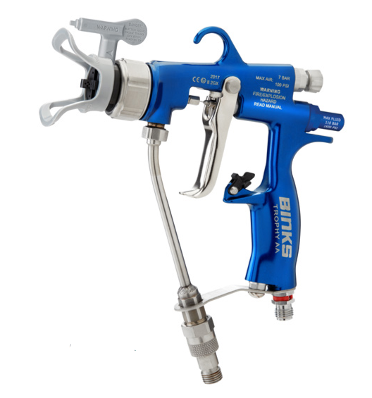 Binks Trophy AA Series 1600 Air Assisted Airless Spray Guns - Total Finishing Supplies