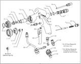 C.A. Technologies Nozzle Carrier For Bobcat Air Assisted Airless Spray Gun - Total Finishing Supplies