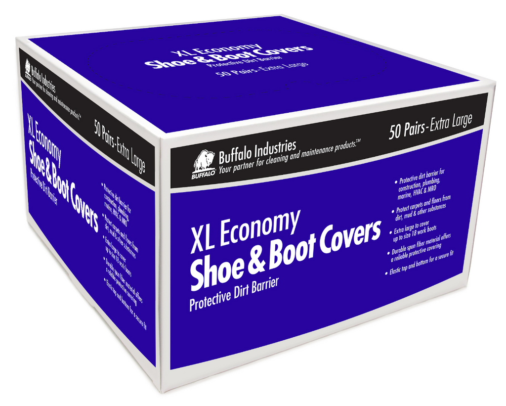 Buffalo Industries XL Economy Shoe and Boot Covers - Total Finishing Supplies