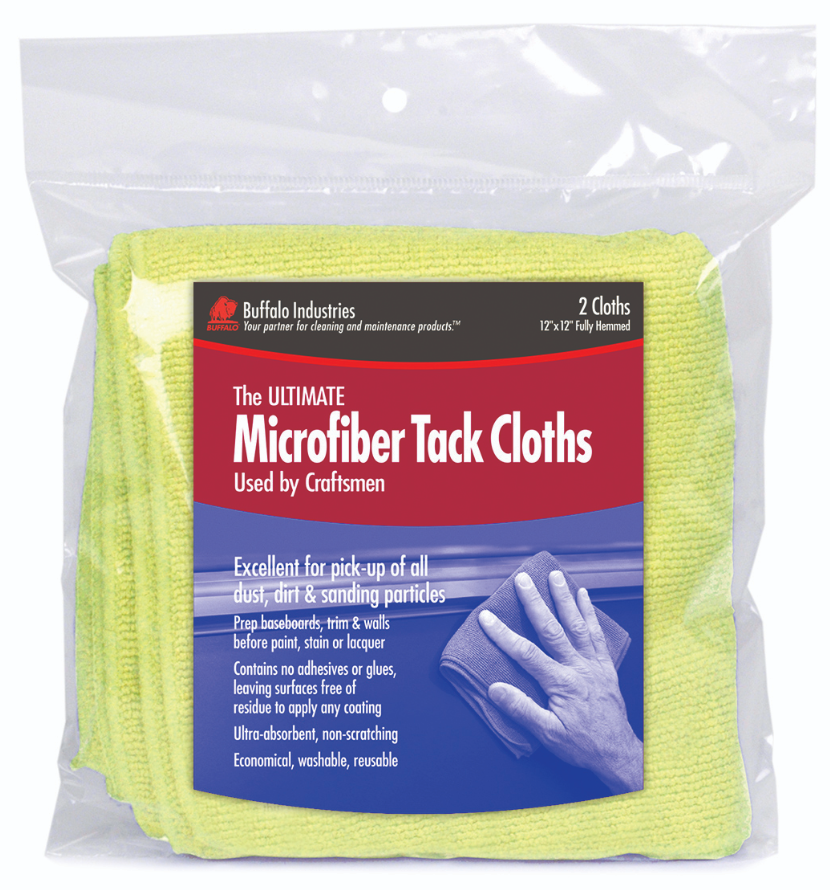 Buffalo Industries Ultimate Microfiber Tack Cloths - Total Finishing Supplies