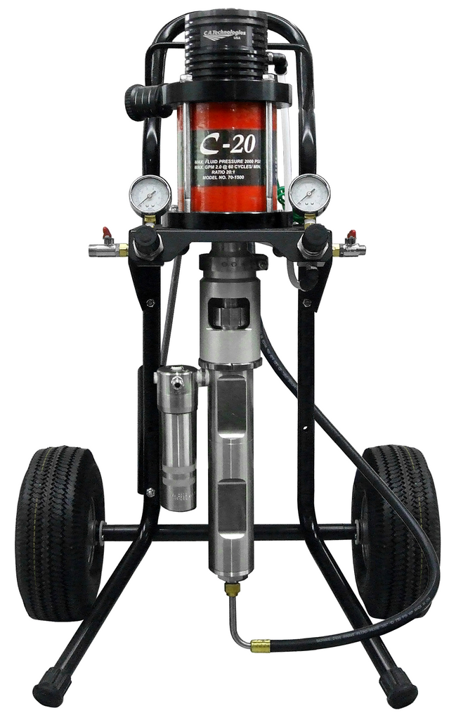 Air Assist Airless 20:1 Fine Finish Pump Cart Mounts - Total Finishing Supplies