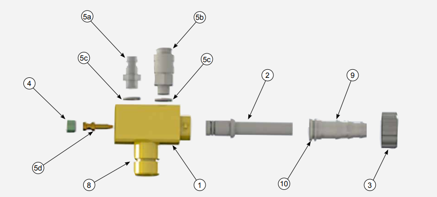 MS T9 Injector - Elite Fluid Hopper Injector - Total Finishing Supplies