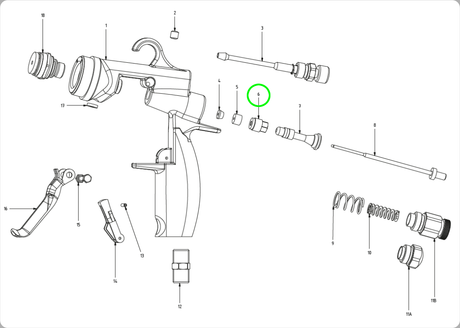 MAMBA® Fluid Needle Screw - Total Finishing Supplies
