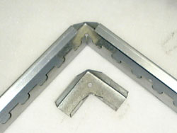 Zip Track Corner Mounting Bracket - Total Finishing Supplies