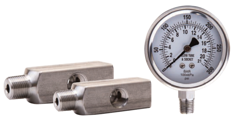 ARO High Pressure Gauges and Adapters - Total Finishing Supplies