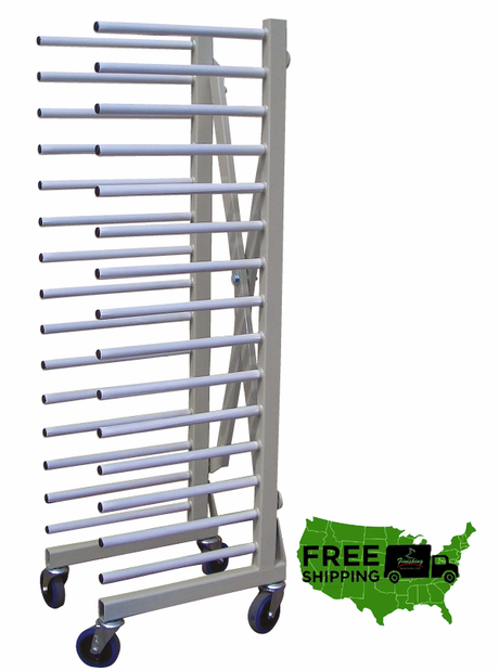 RAIDER Pro paint drying rack with free shipping graphic