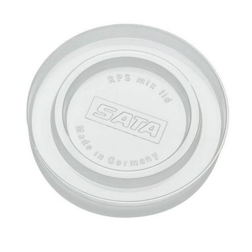 SATA RPS Mix Lids For 0.6/0.9 Liter Cups, 50 Pcs (Allows For Stacking RPS Cups) - Total Finishing Supplies