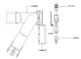 SATA air star C Complete Breathing Tube Assembly - Total Finishing Supplies