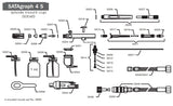 SATAgraph 4 Nozzle Fluid Tip - Total Finishing Supplies