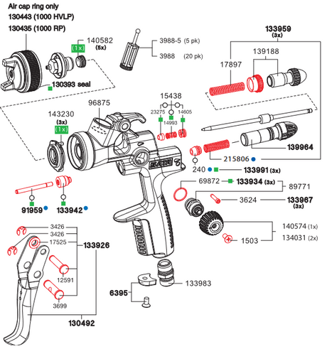 SATA Trigger Kit - Total Finishing Supplies