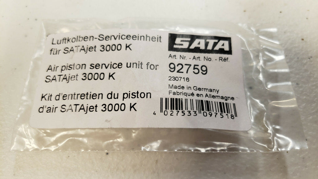 SATAjet 1500 B SoLV Air Piston Service - Total Finishing Supplies