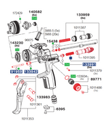 SATAjet 1500 B SoLV Trigger Kit - Total Finishing Supplies