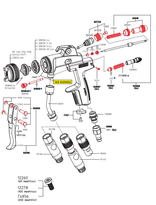 SATAjet 3000 K Spray Gun - Total Finishing Supplies