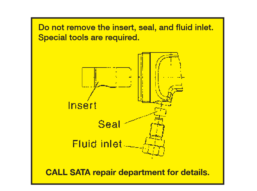 SATAjet 3000 K spray mix Pre-Nozzle - Total Finishing Supplies