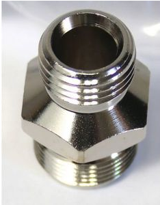 SATAjet 3000 K Air Connection Piece 1/4" (Male Thread) - Total Finishing Supplies