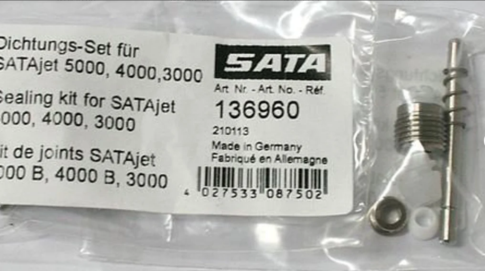 SATAjet 1500 B SoLV Sealing Kit - Total Finishing Supplies