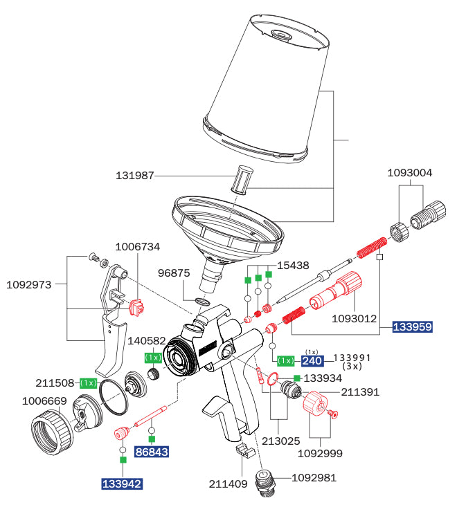 SATAjet X 5500 PHASER - Total Finishing Supplies