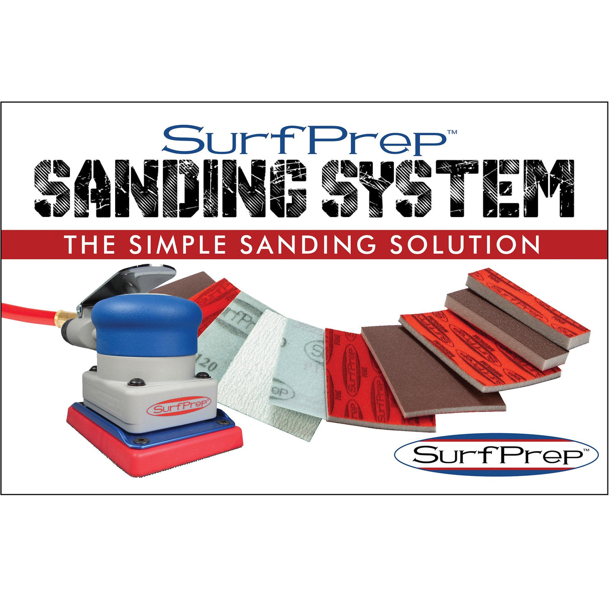 Surfprep 3 X 4 Storm Air Sanding System Kits Sanders