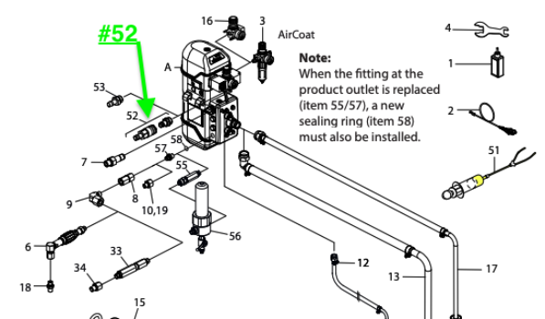 Kit, Air Coupling NW10 - Total Finishing Supplies