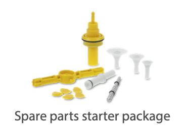 Wagner Spare Parts Starter Pkg. X1 Ext. Powder Coating