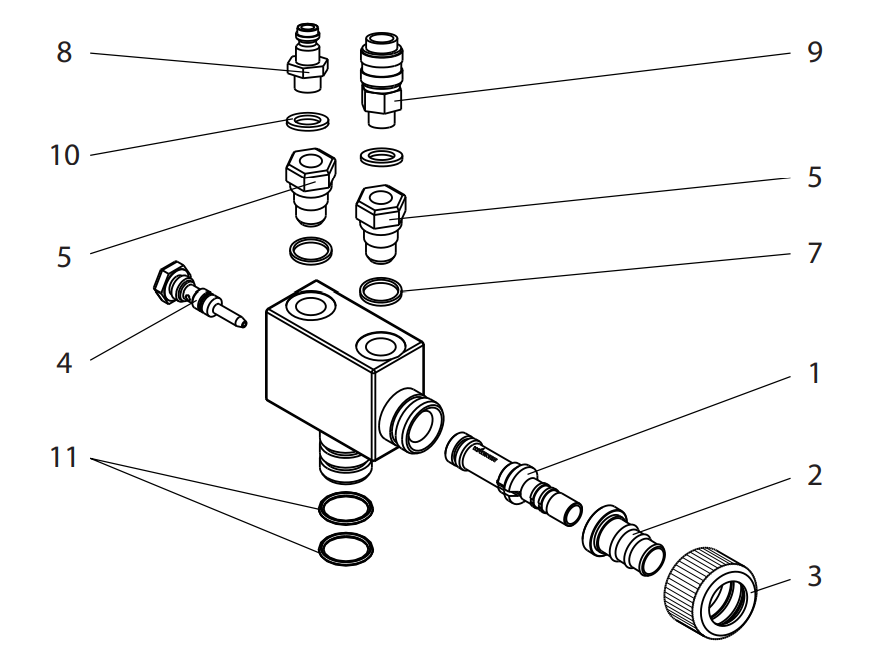 Wagner Conductive Sealing Ring For Sprint Powder Coating Systems Parts