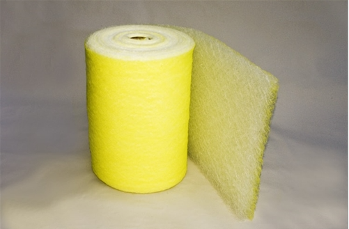 22-Gram Fiberglass Arrestor Roll Media For Makor Q-One (Stage 2 Exhaust) Booth Filter