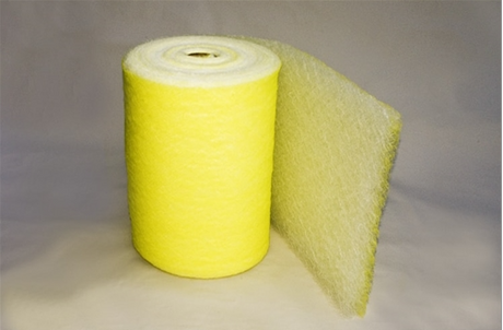 22-Gram Fiberglass Arrestor Roll Media For Makor Q-One (Stage 2 Exhaust) Booth Filter