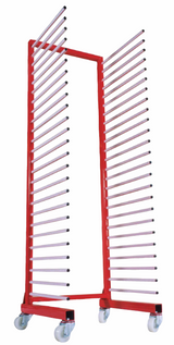 TFS CHIEF drying rack for paint and coating workflow