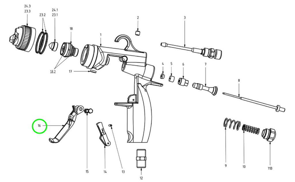 VIPER® Trigger - Total Finishing Supplies